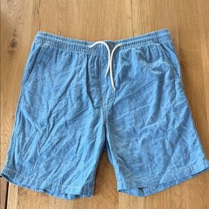 H&M Light Blue Drawstring Shorts